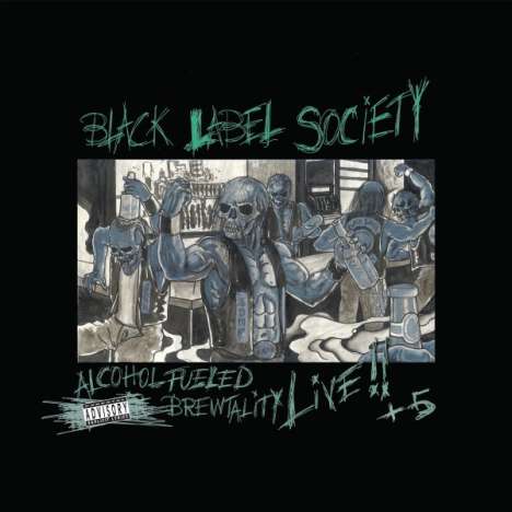 Black Label Society: Alcohol Fueled Brewtality Live!, 2 CDs