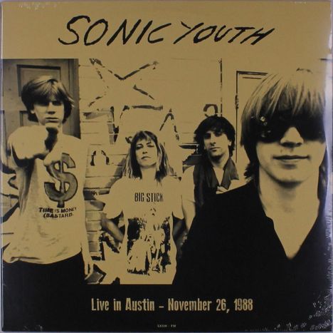 Sonic Youth: Live In Austin November 26, 1988, LP