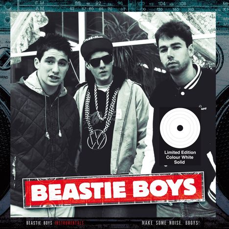 The Beastie Boys: Instrumentals-Make Some Noise,Bboys! (White Vinyl), 2 LPs