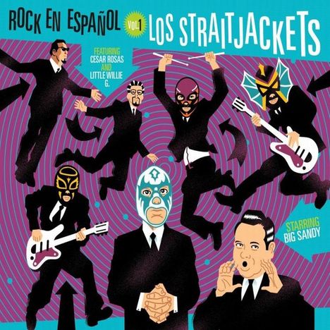 Los Straitjackets: Rock En Espanol Vol.1 (Purple Vinyl), LP