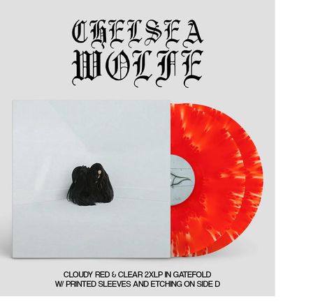 Chelsea Wolfe: Hiss Spun (Limited Indie Edition) (Cloudy Red &amp; Clear Vinyl), 2 LPs