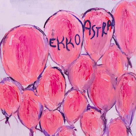 Ekko Astral: Pink Balloons (Blue Vinyl), LP