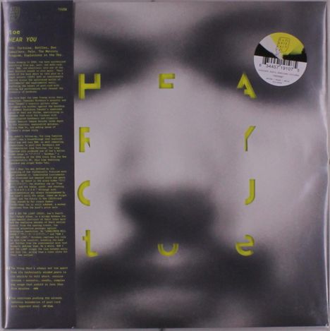 Toe (Japan): Hear You (Yellow/Black/White Vinyl), LP