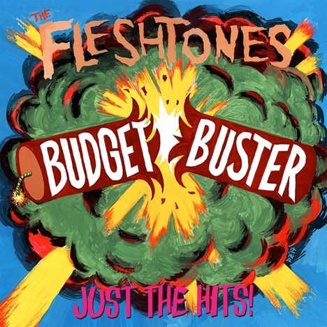 The Fleshtones: Budget Buster (Limited Edition) (Red &amp; Orange Splatter Vinyl), LP