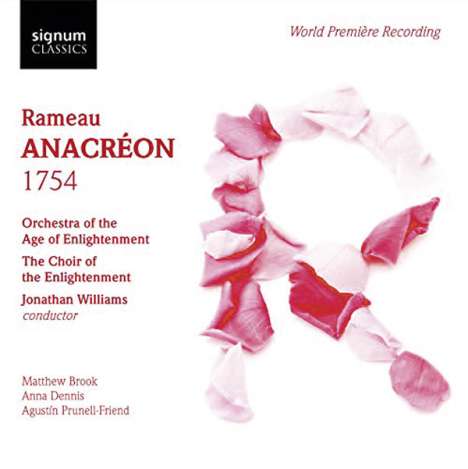Jean Philippe Rameau (1683-1764): Anacreon (Acte de ballet / 1754), CD