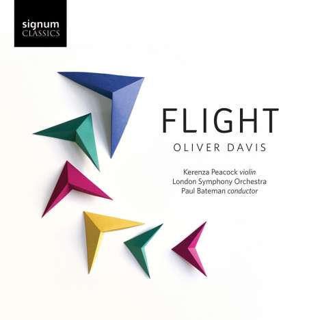 Oliver Davis (geb. 1972): Konzert für Violine &amp; Streicher "Flight", CD