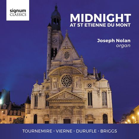Joseph Nolan - Midnight At St. Etienne Du Mont, CD