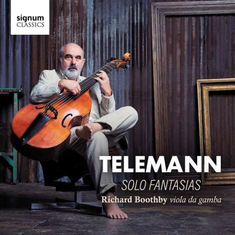 Georg Philipp Telemann (1681-1767): Fantasien für Viola da gamba solo Nr.1-12, CD