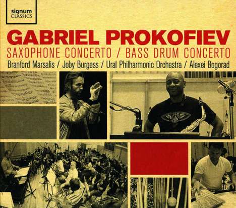 Gabriel Prokofieff (geb. 1975): Saxophonkonzert, CD