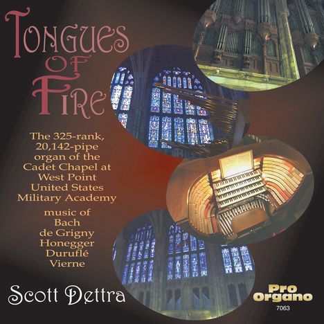 Scott Dettra - Tongues of Fire, CD