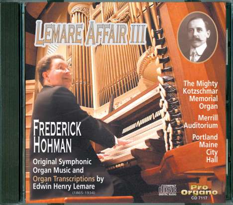 Edwin Henry Lemare (1866-1934): Orgelsymphonie g-moll op.35, CD
