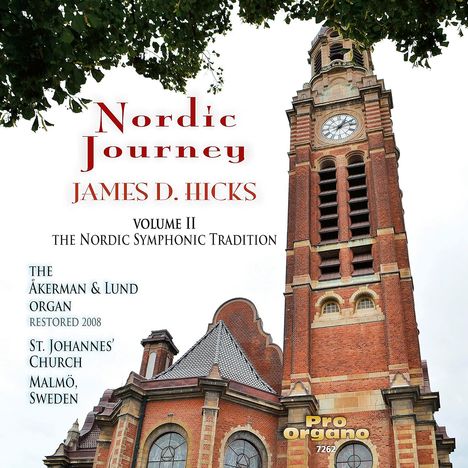 James D. Hicks - Nordic Journey Vol.2 "The Nordic Symphonic Tradition", CD