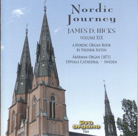 James D. Hicks - Nordic Journey Vol.19 "A Nordic Organ Book", CD