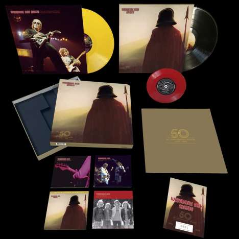 Wishbone Ash: Argus (50th Anniversary Edition) (Limited Edition), 2 LPs, 1 Single 7", 3 CDs und 1 DVD