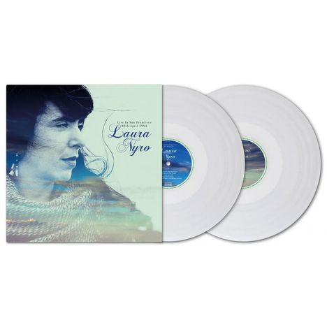 "Live in San Francisco 28th April 1994" ist neben einem Profilbild und zwei weißen Schallplatten zu sehen.