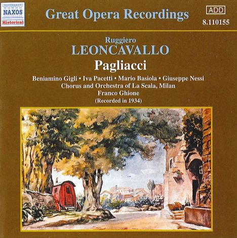 Ruggero Leoncavallo (1857-1919): Pagliacci, CD