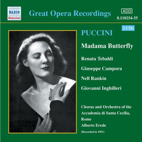 Giacomo Puccini (1858-1924): Madama Butterfly, 2 CDs