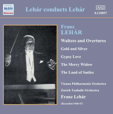 Franz Lehar (1870-1948): Lehar dirigiert Lehar, CD