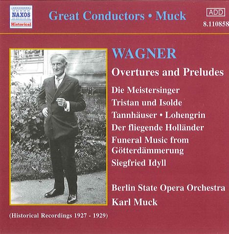 Richard Wagner (1813-1883): Ouvertüren, CD