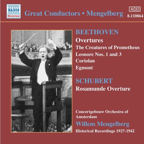 Ludwig van Beethoven (1770-1827): Ouvertüren, CD