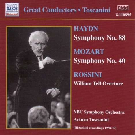 Arturo Toscanini - Great Conductor, CD