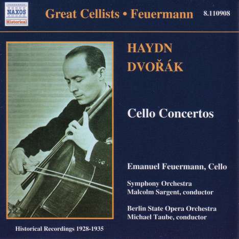 Emanuel Feuermann spielt Cellokonzerte, CD