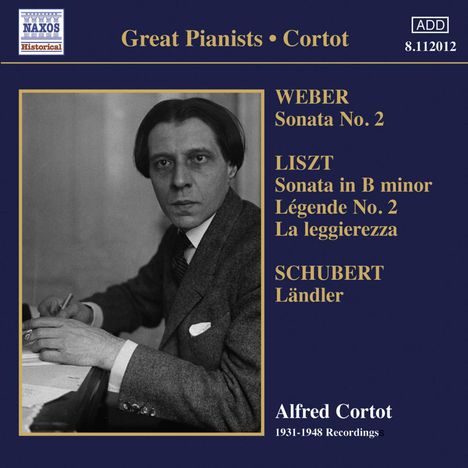 Alfred Cortot - 1931-1948 Recordings, CD