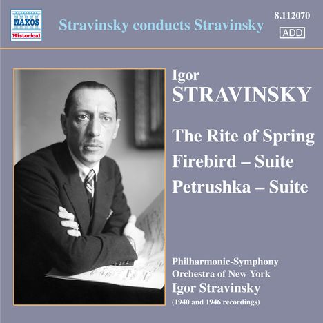 Igor Strawinsky (1882-1971): Le Sacre du Printemps, CD