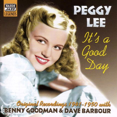 Peggy Lee (1920-2002): It's A Good Day, CD