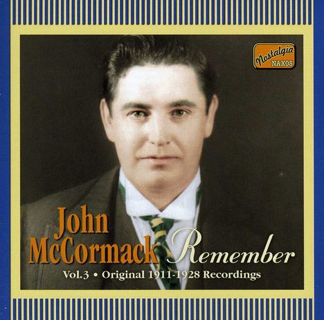 John McCormack: Remember, CD
