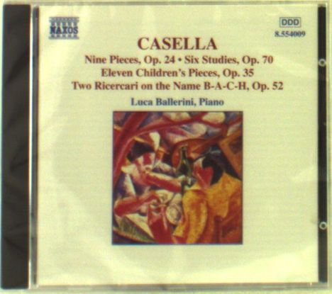 Alfredo Casella (1883-1947): Klavierwerke, CD