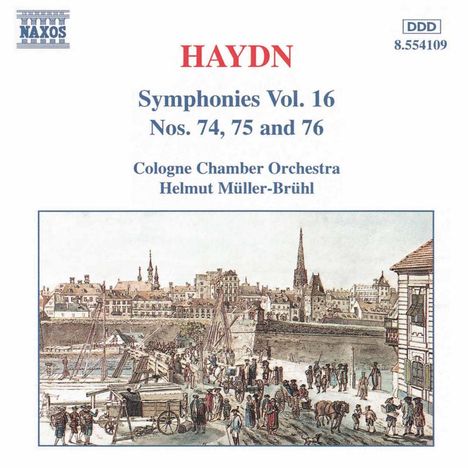 Joseph Haydn (1732-1809): Symphonien Nr.74-76, CD