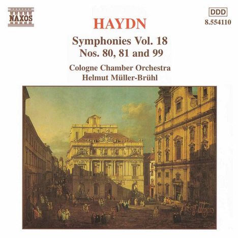 Joseph Haydn (1732-1809): Symphonien Nr.80,81,99, CD