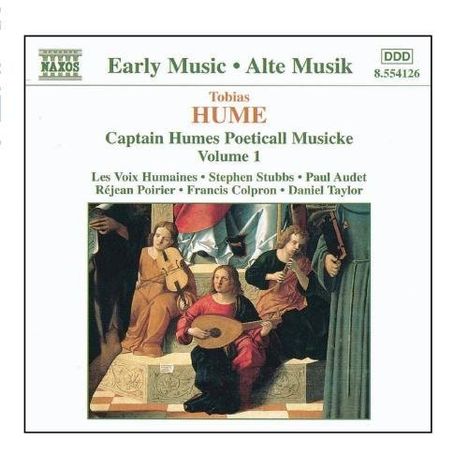 Tobias Hume (1569-1645): Poetickall Musicke (1607) Vol.1, CD