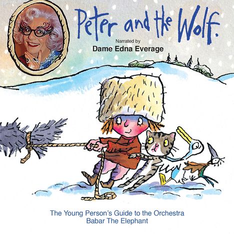 Serge Prokofieff (1891-1953): Peter und der Wolf (in engl.Spr.), CD