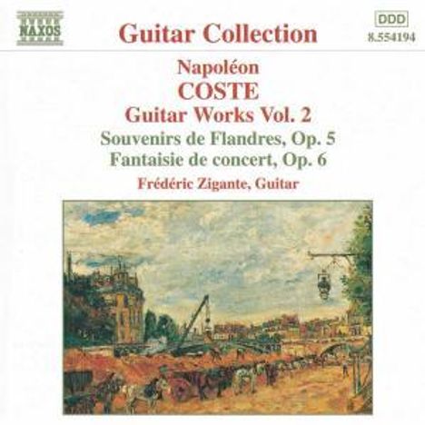 Napoleon Coste (1806-1883): Gitarrenwerke Vol.2, CD