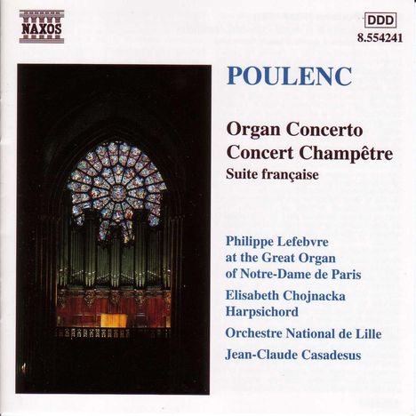 Francis Poulenc (1899-1963): Konzert für Orgel, Streicher &amp; Pauken, CD