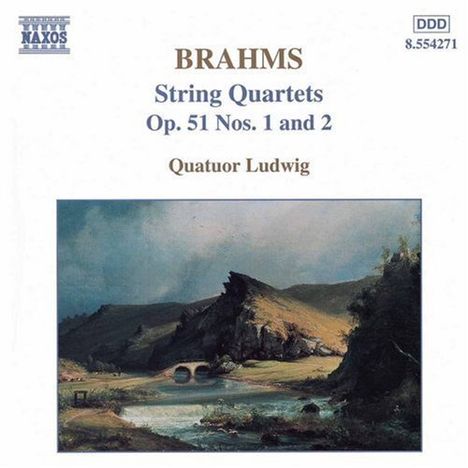 Johannes Brahms (1833-1897): Streichquartette Nr.1 & 2, CD