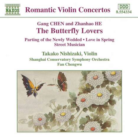 Takako Nishizaki - The Butterfly Lovers, CD