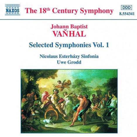 Johann Baptist (Jan Krtitel) Vanhal (1739-1813): Symphonien Vol.1, CD