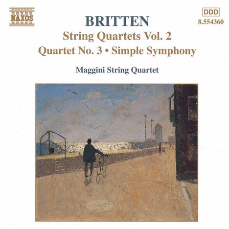 Benjamin Britten (1913-1976): Sämtliche Werke für Streichquartett Vol.2, CD