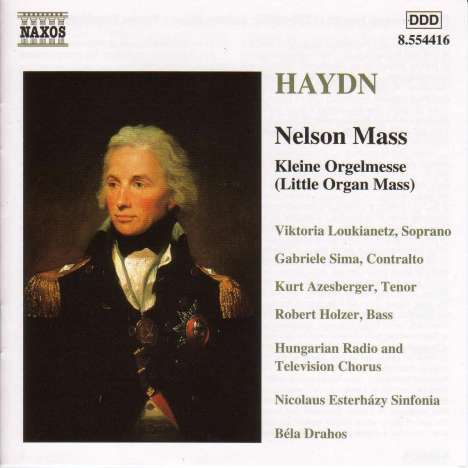 Joseph Haydn (1732-1809): Messen Nr.7 &amp; 11 (Kl.Orgelsolo &amp; Nelson), CD