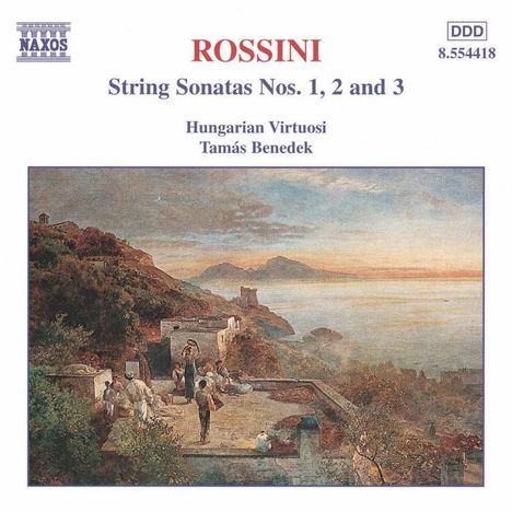 Gioacchino Rossini (1792-1868): Streichersonaten Nr.1-3, CD