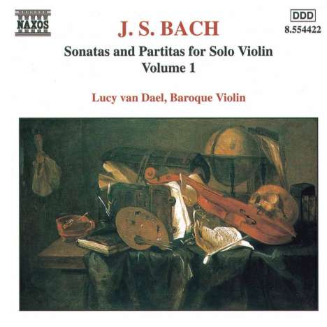 Johann Sebastian Bach (1685-1750): Sonaten &amp; Partiten für Violine BWV 1001-1003, CD