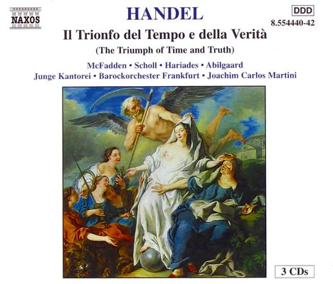 Georg Friedrich Händel (1685-1759): Il Trionfo del Tempo e della Verita (Oratorium HWV 46b), 3 CDs