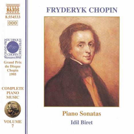 Frederic Chopin (1810-1849): Klaviersonaten Nr.1-3, CD