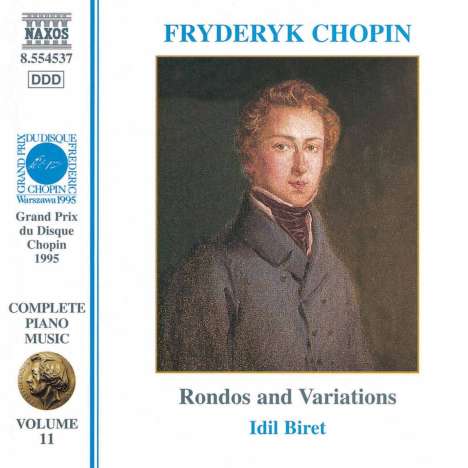 Frederic Chopin (1810-1849): Rondos opp.1,5,16,73, CD