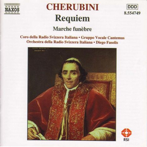 Luigi Cherubini (1760-1842): Requiem c-moll, CD