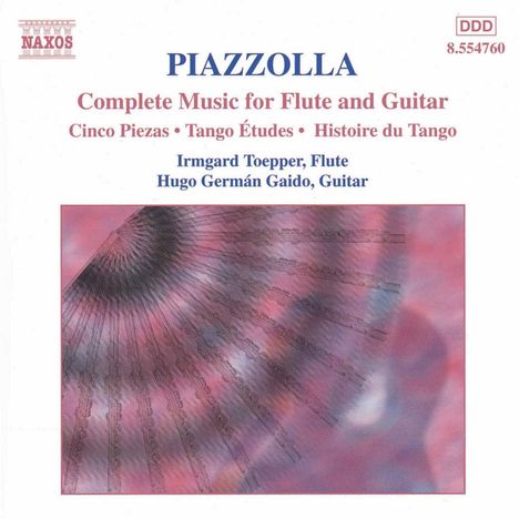 Astor Piazzolla (1921-1992): Histoire du Tango für Flöte &amp; Gitarre, CD
