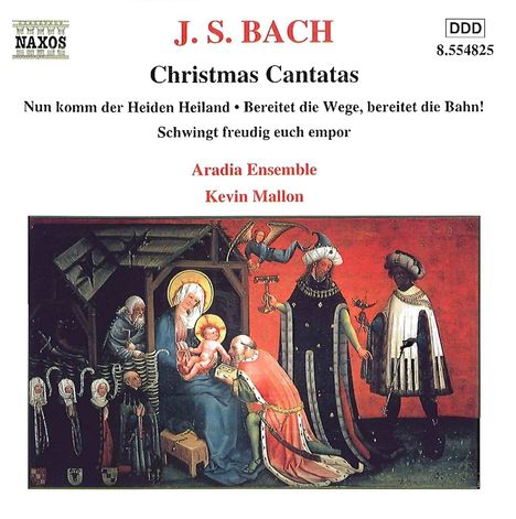 Johann Sebastian Bach (1685-1750): Kantaten BWV 36,61,132, CD